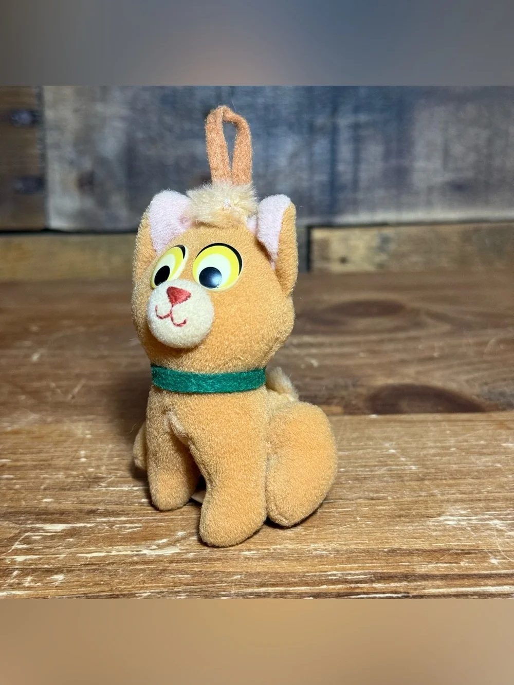 Disney Oliver and Company Cat 1988 McDonald's Vintage Plush‎ Christmas Ornament